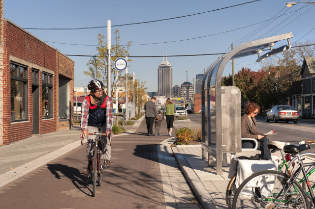 The Indianapolis Cultural Trail