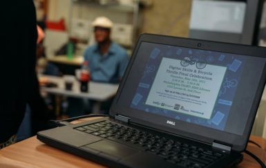 Philadelphia builds skills by combining computer literacy and bike share