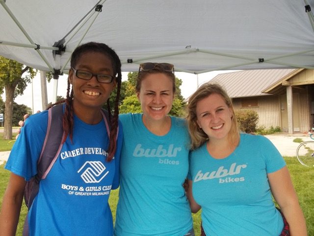 bublr bikes outreach