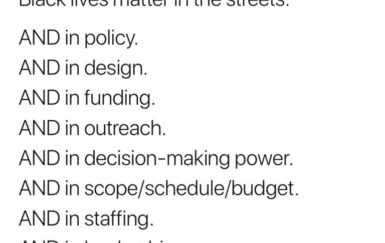 How to Dismantle Racism In Transportation — Thoughts From the Field
