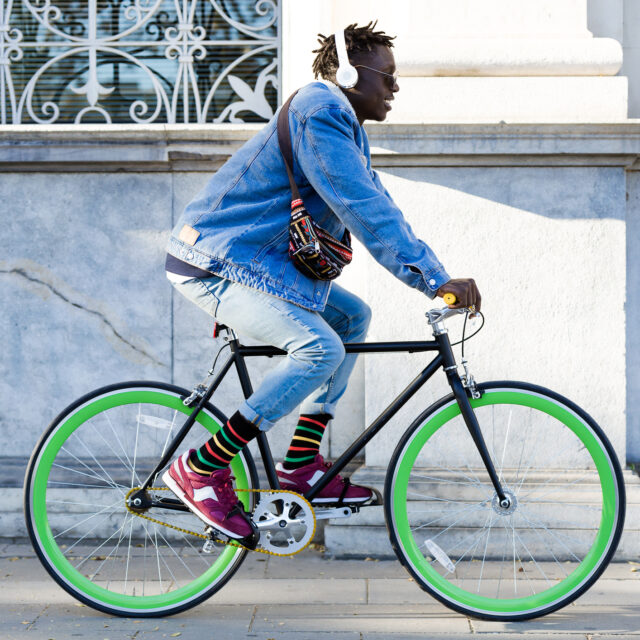 Biking Where Black