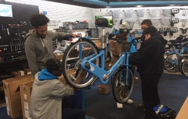 A Workforce Program Introduces Youth to Bike Share