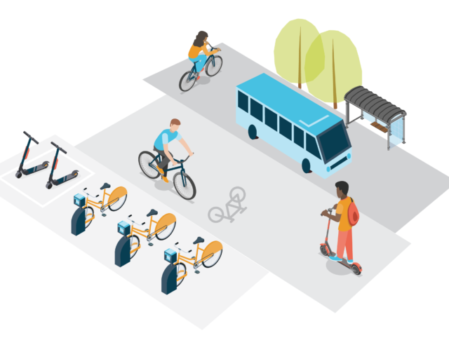 How Shared Micromobility and Transit Can Work Together